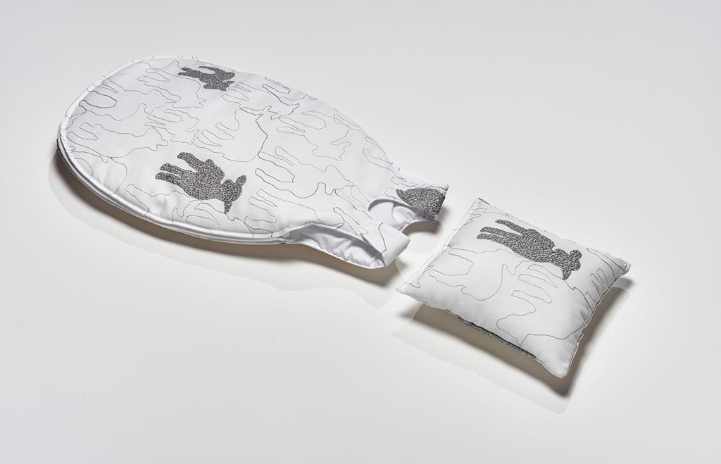 Kinderschlafsack, natur, Lämmchen, 40cm