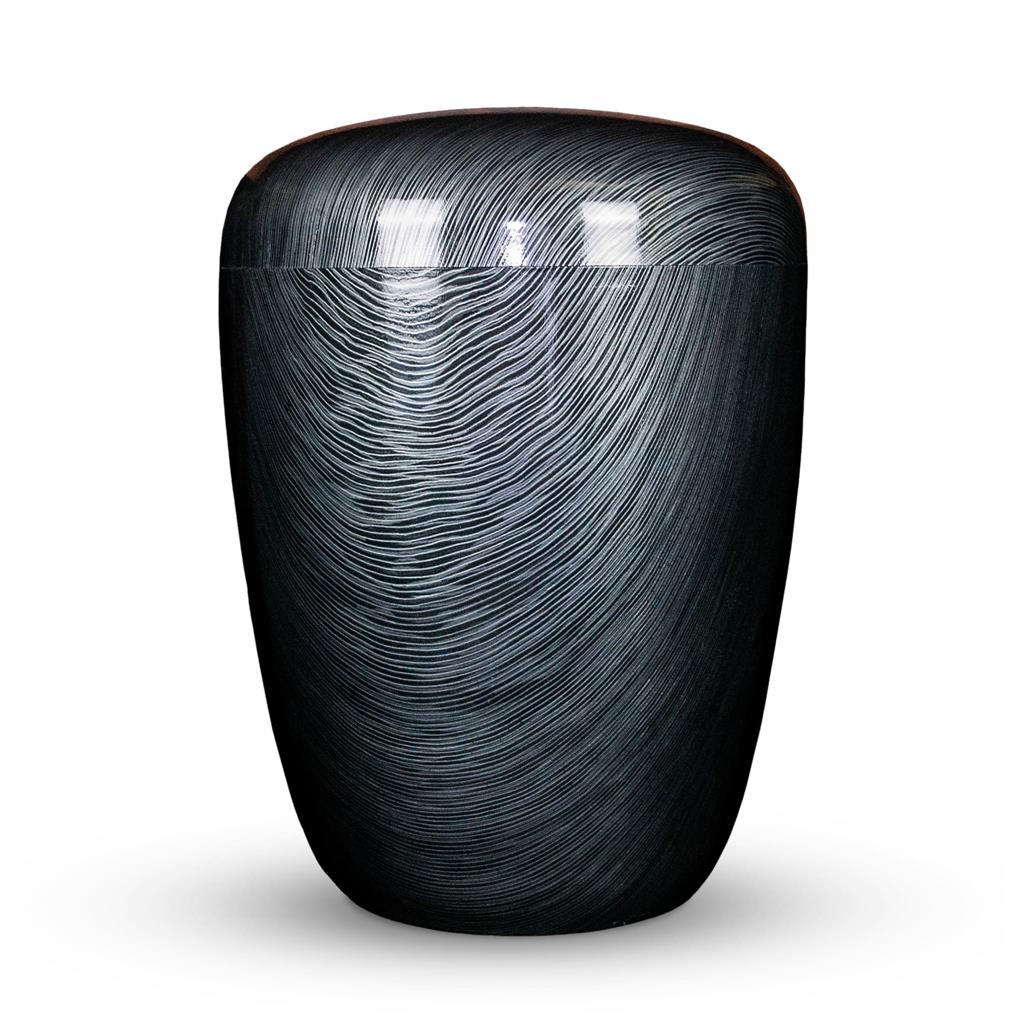 Biourne, nifty-Folienbeschichtung Brokat-Schwarz