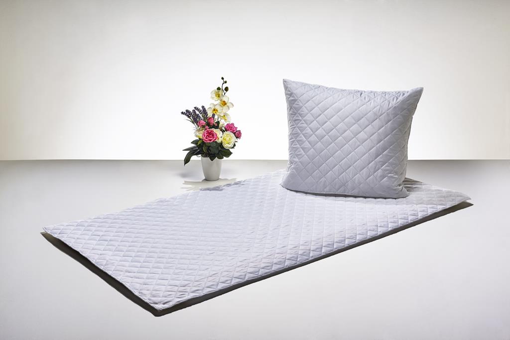 Deckengrt., Mischgewebe weiß, ohne Umrandung, IMPORT