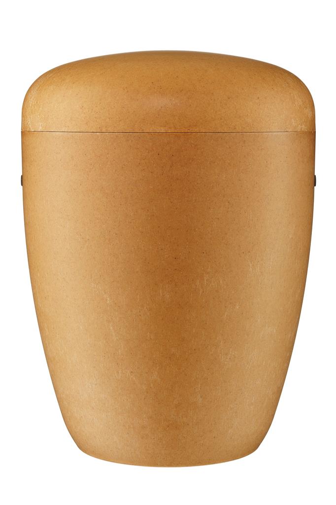 Naturstoffurne, braun natur