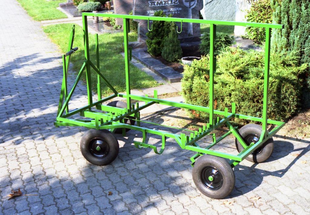 Erdcontainer Zubehör Transportwagen zum verladen von HB-Container