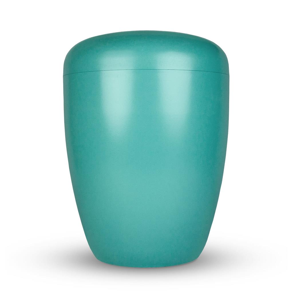 Biourne, pastell-grün lackiert