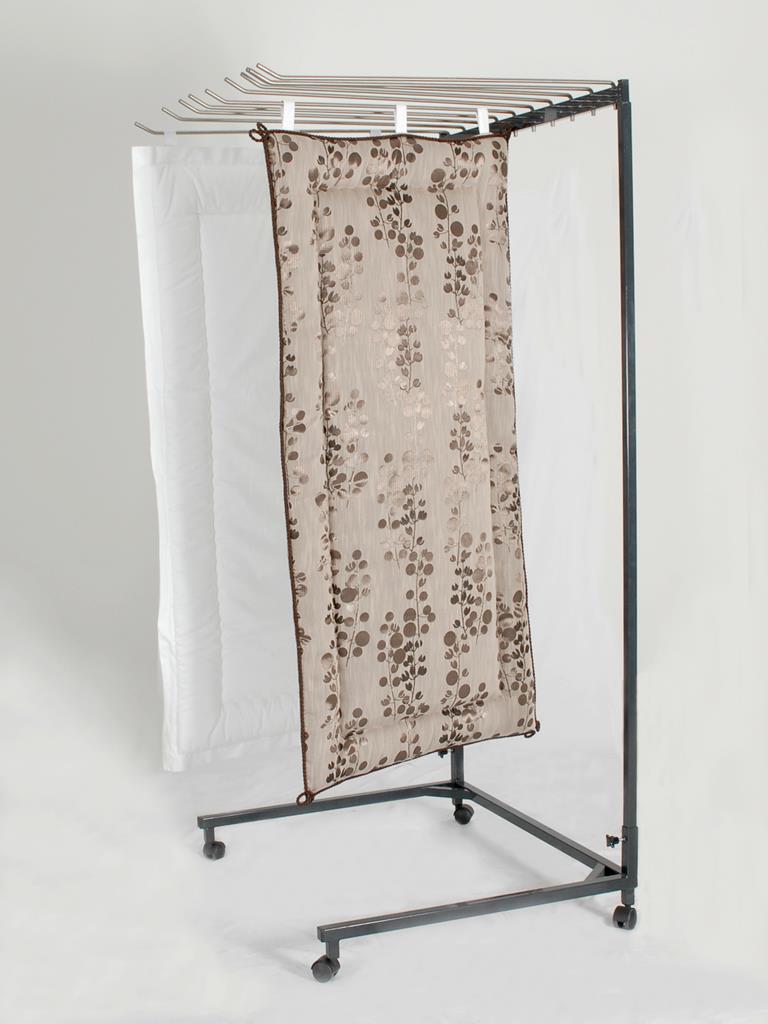 Deckenständer mit Schwenkbügel, pulverbeschichtet, 20 Bügel